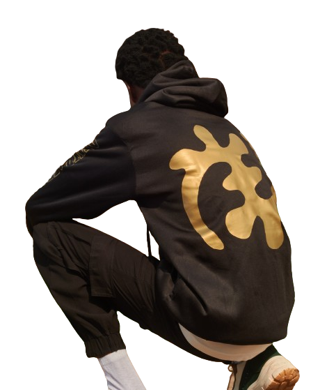 Nigeria Men Adinkra Symbol Hoodie unisex Symbol with meaning (omnipotent of God)