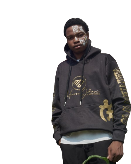 Nigeria Men Adinkra Symbol Hoodie unisex Symbol with meaning (omnipotent of God)