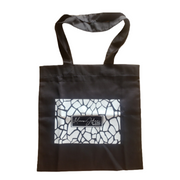 casual Leather Tote bag mockup design your custom tote bag unisex