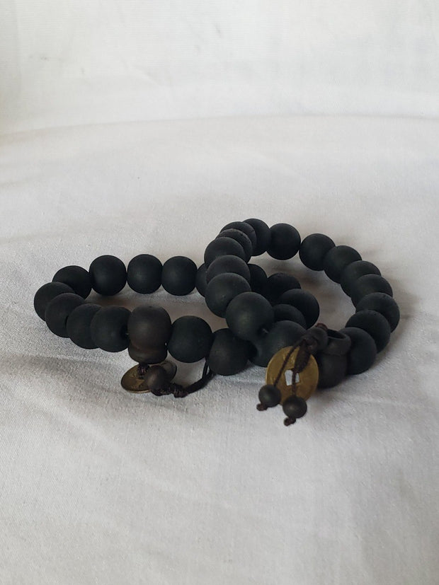 Healing Buddhist Bracelet Prayer Beads for Yoga & Meditation - Hand Strung by Refugees Brand