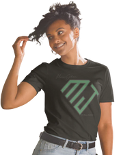 Black Woman Short-Sleeve Unisex T-Shirt