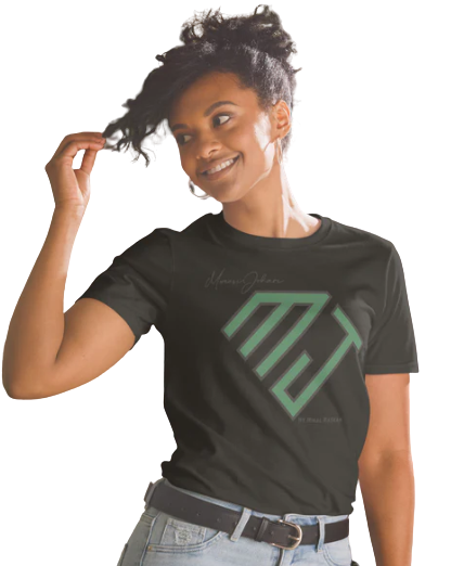 Black Woman Short-Sleeve Unisex T-Shirt