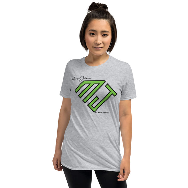 White Woman Short-Sleeve Unisex T-Shirt