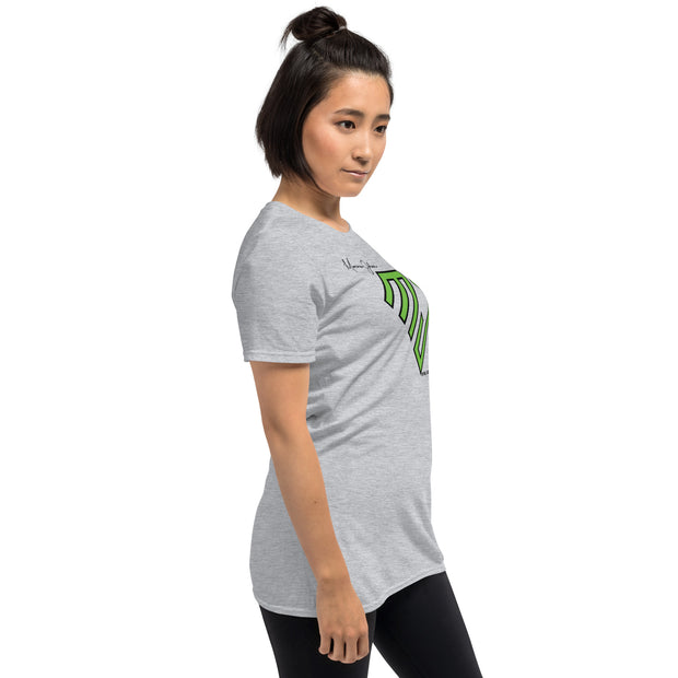 White Woman Short-Sleeve Unisex T-Shirt