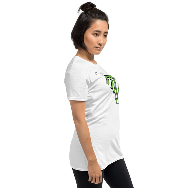 White Woman Short-Sleeve Unisex T-Shirt